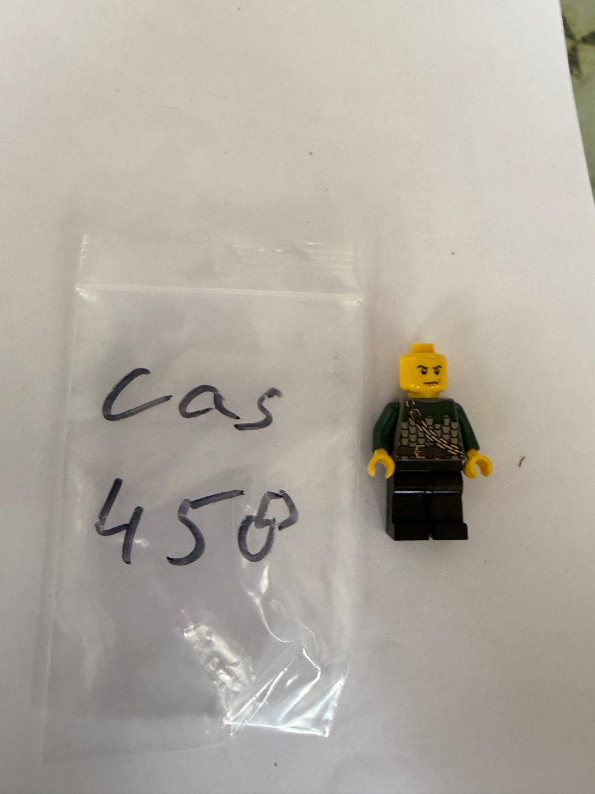 Lego Minifiguur Cas 458 - Bricklink Referentie, Kinderen en Baby's, Speelgoed | Duplo en Lego, Ophalen of Verzenden, Gebruikt