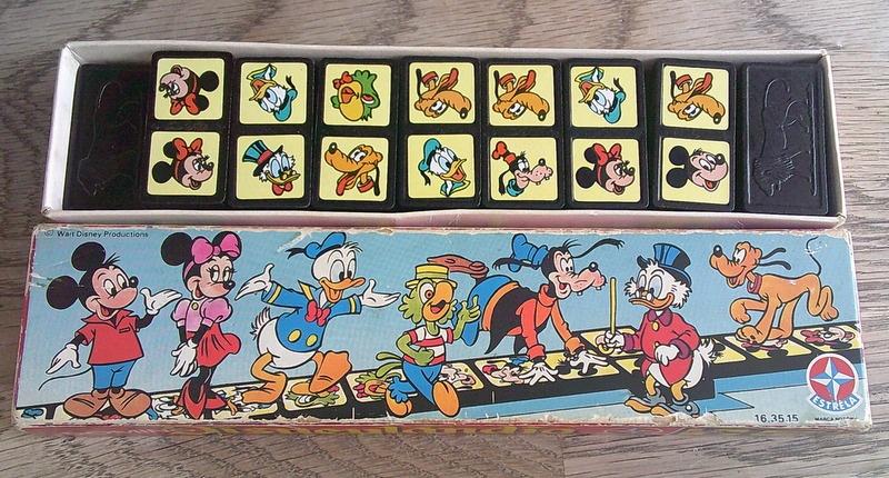 Domino Disneylandia , Estrela - Walt Disney Productions., Ophalen of Verzenden, Overige figuren, Gebruikt, Overige typen