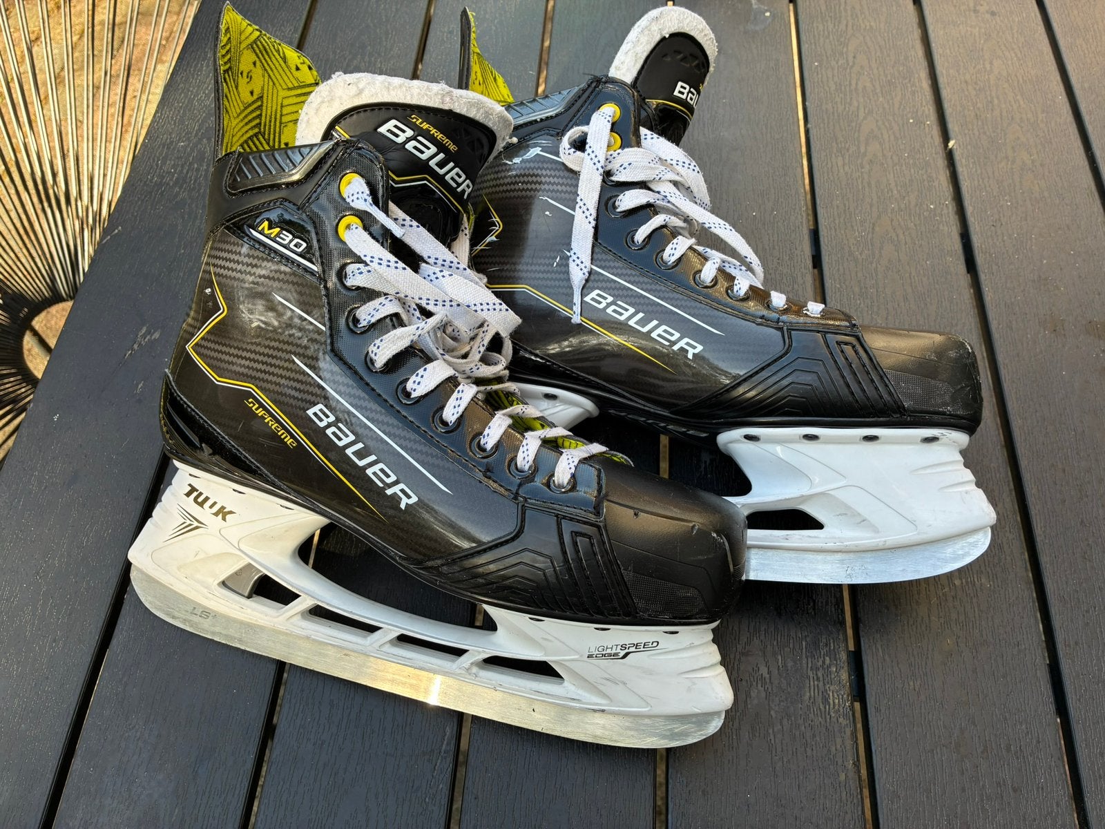 Bauer Supreme M30 10.5 EE Skates, Ophalen, Gebruikt, Bauer, IJshockeyschaatsen