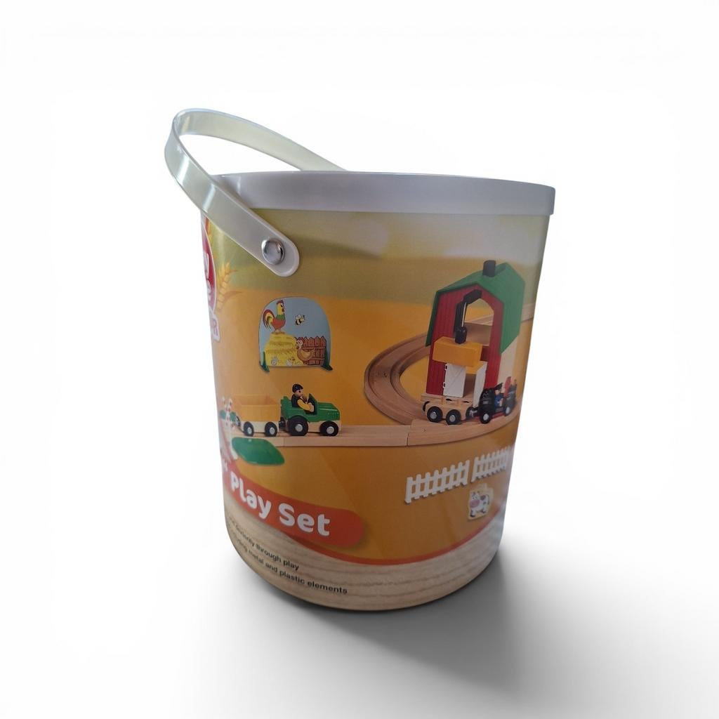 Te koop: Playtive Junior houten treinset., Ophalen of Verzenden