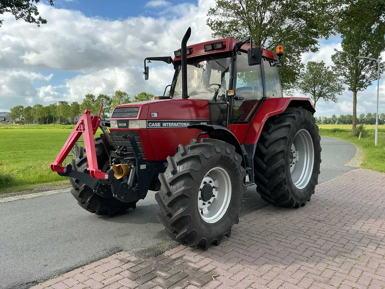 1992 case 5120 powershift Vierwielaangedreven landbouwtracto, Gebruikt, Case IH