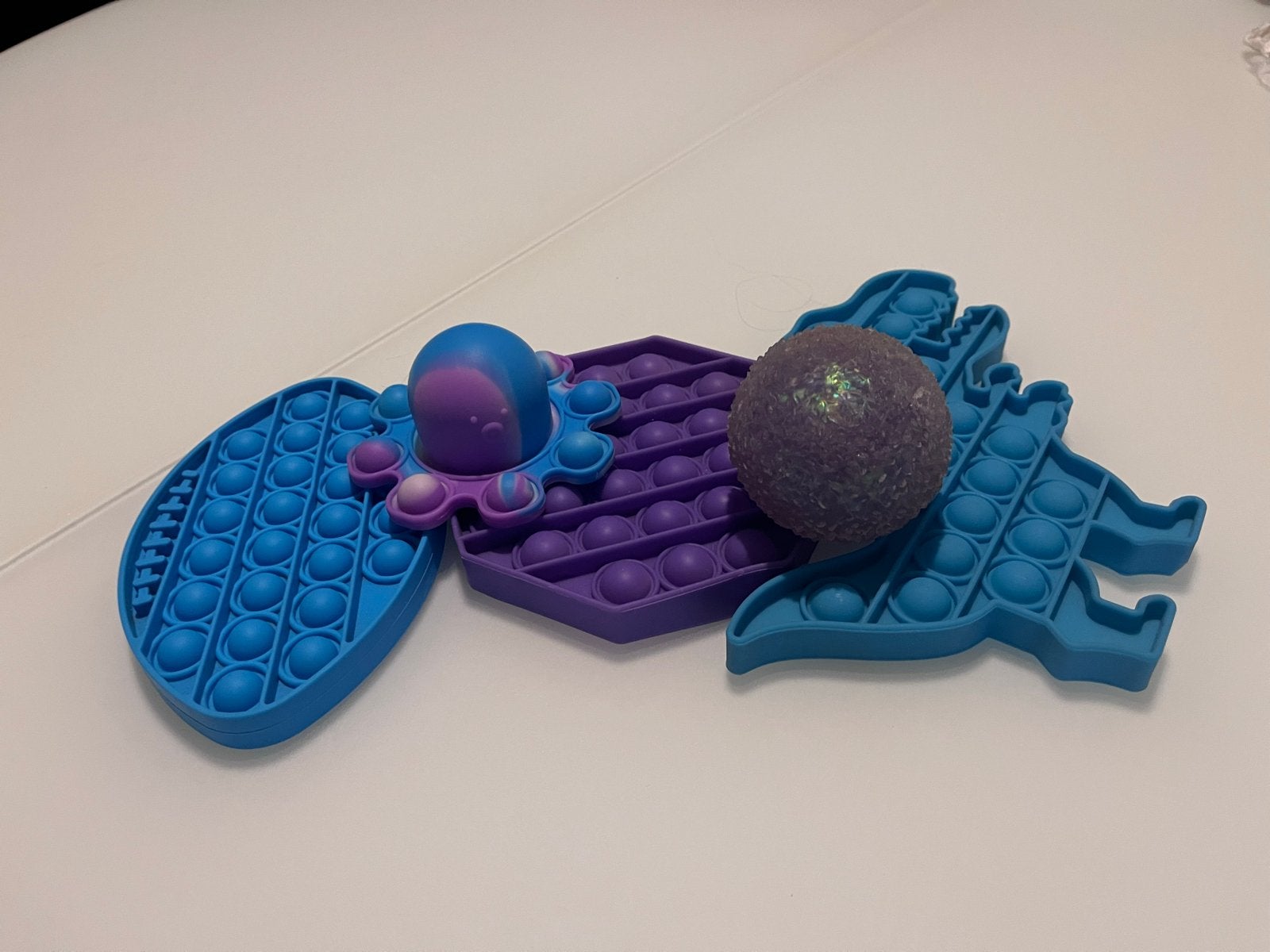 Pop-it Fidget Speelgoed Set (5 stuks) - Gebruikt, Ophalen of Verzenden, Gebruikt, Jongen of Meisje