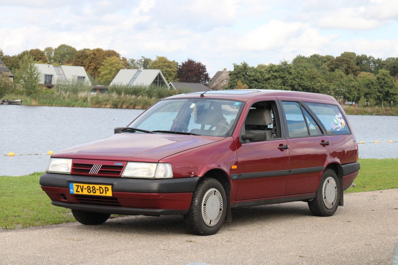 Fiat Tempra SW 1.6 i.e. Cat. 1991, Auto's, Voorwielaandrijving, 1581 cc, Stof, 4 cilinders