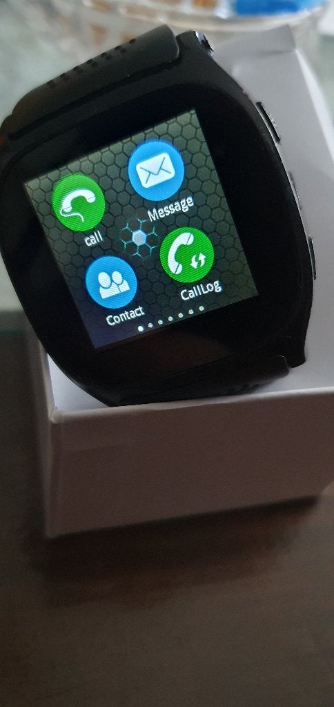 Smart watch, Ophalen, Gebruikt, Zwart, Android
