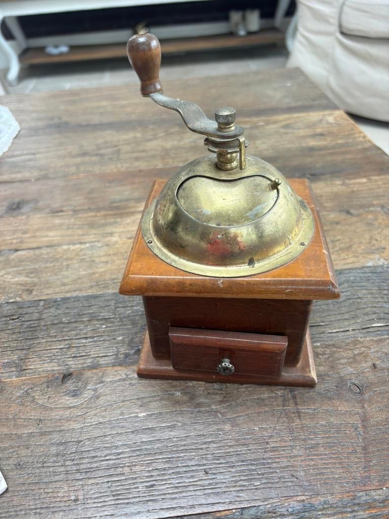 Hand koffiemolen ouderwets, Ophalen of Verzenden