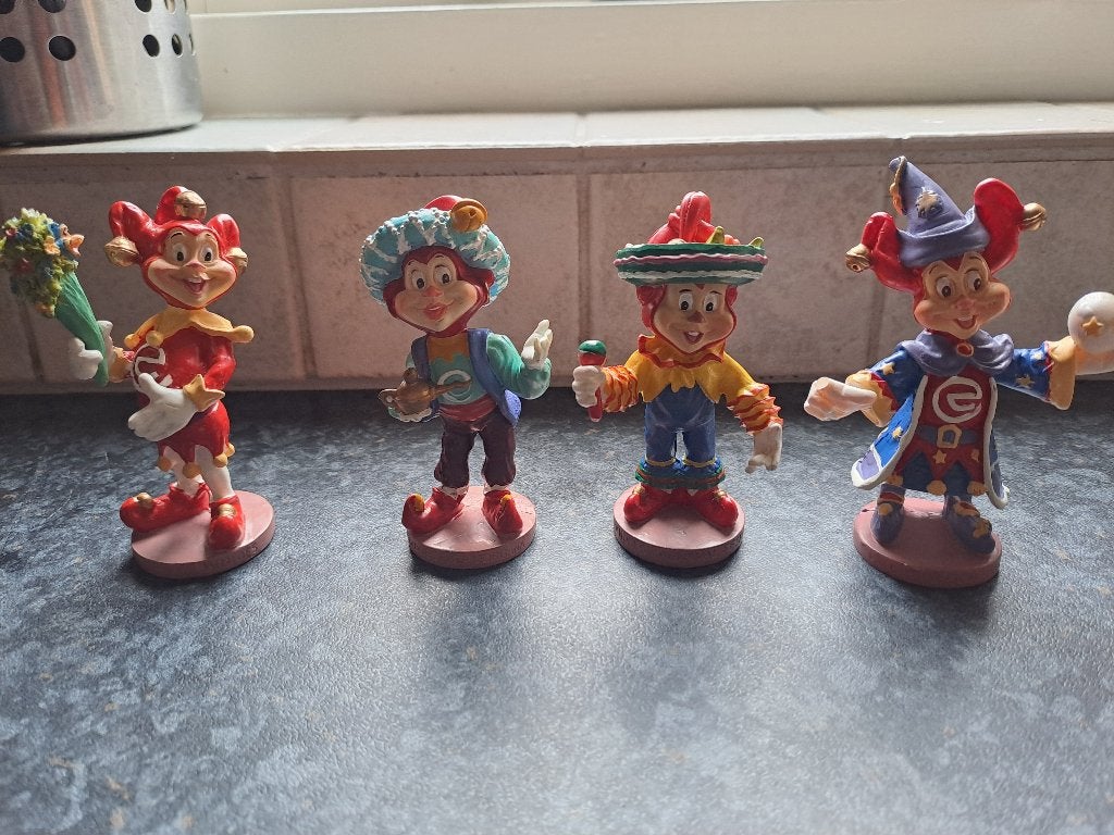 EFTELING. PARDOES. 4 POPPETJES., Verzamelen, Ophalen of Verzenden, Zo goed als nieuw