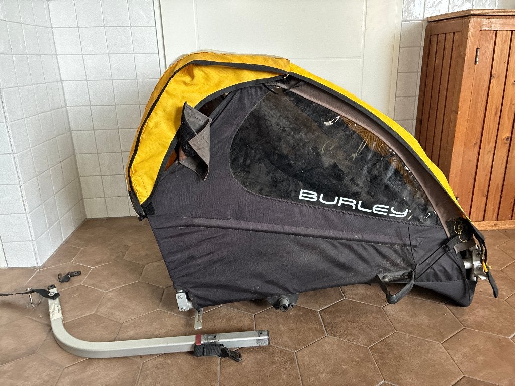 Burley Fietskar, 2 kinderen, Fietsen en Brommers, Ophalen, Gebruikt, Opvouwbaar, Burley