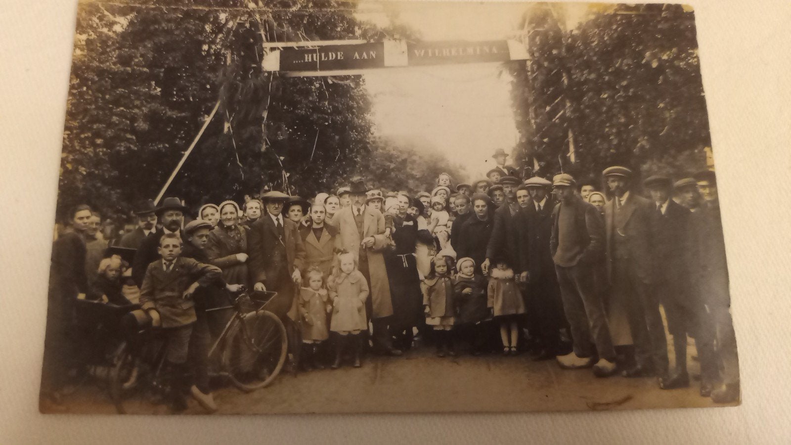 Andel, Hulde aan Wilhelmina, Ophalen of Verzenden, Voor 1920, Ongelopen, Noord-Brabant