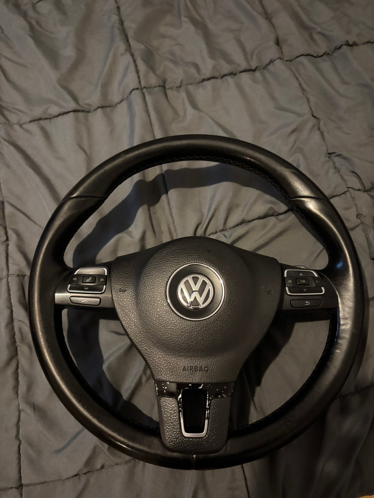 VW Golf 6 stuur met airbag, Ophalen of Verzenden, Gebruikt, Volkswagen