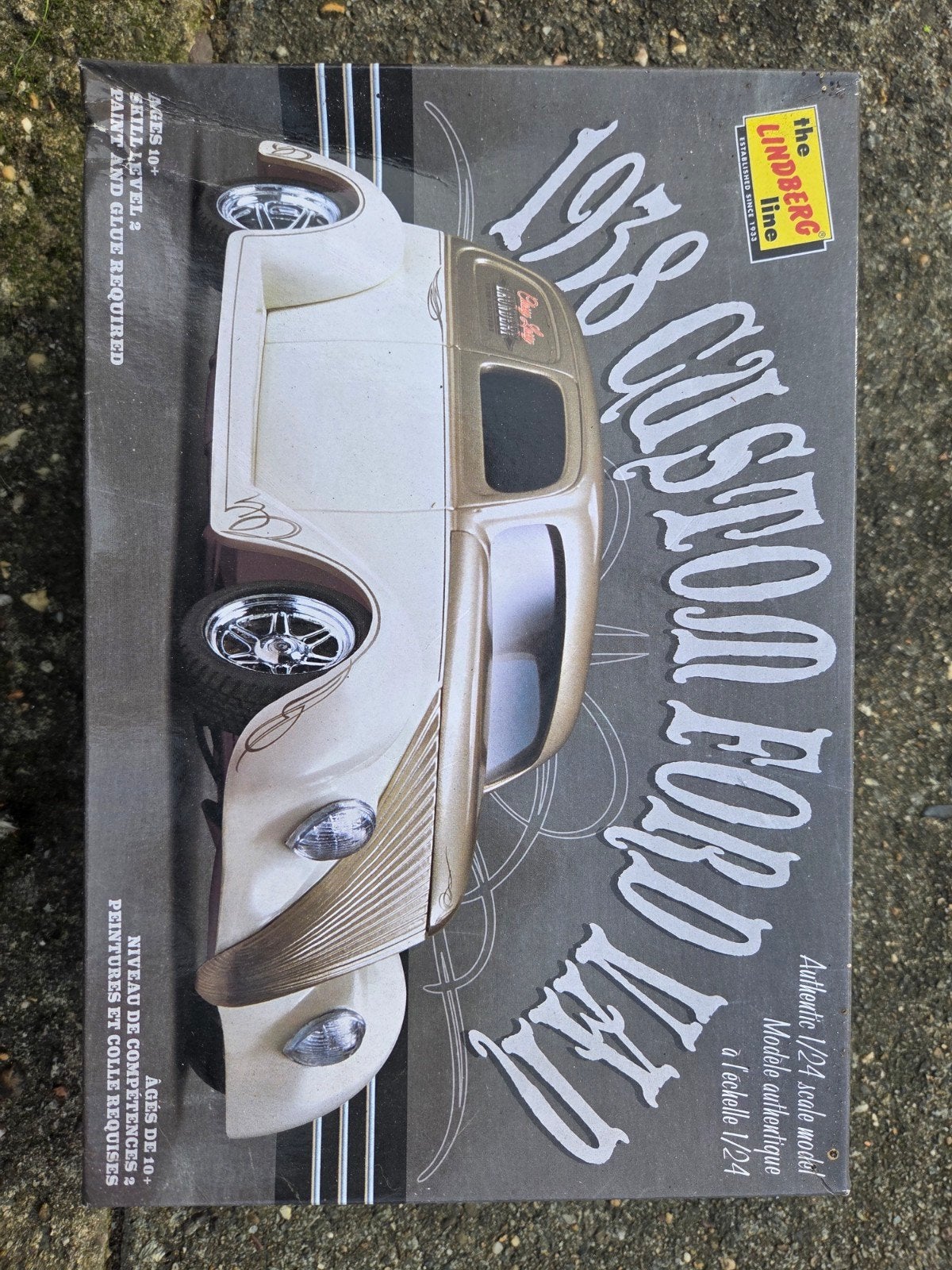 Lindberg 1938 Custom Ford Van Modelbouwkit 1:24, Overige merken, Auto, 1:32 tot 1:50, Nieuw