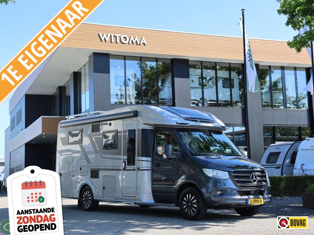Adria Coral Supreme 650 SL Mercedes EP Level/Full Options !!, Caravans en Kamperen, Automaat, Boiler, Verwarmde buitenspiegels