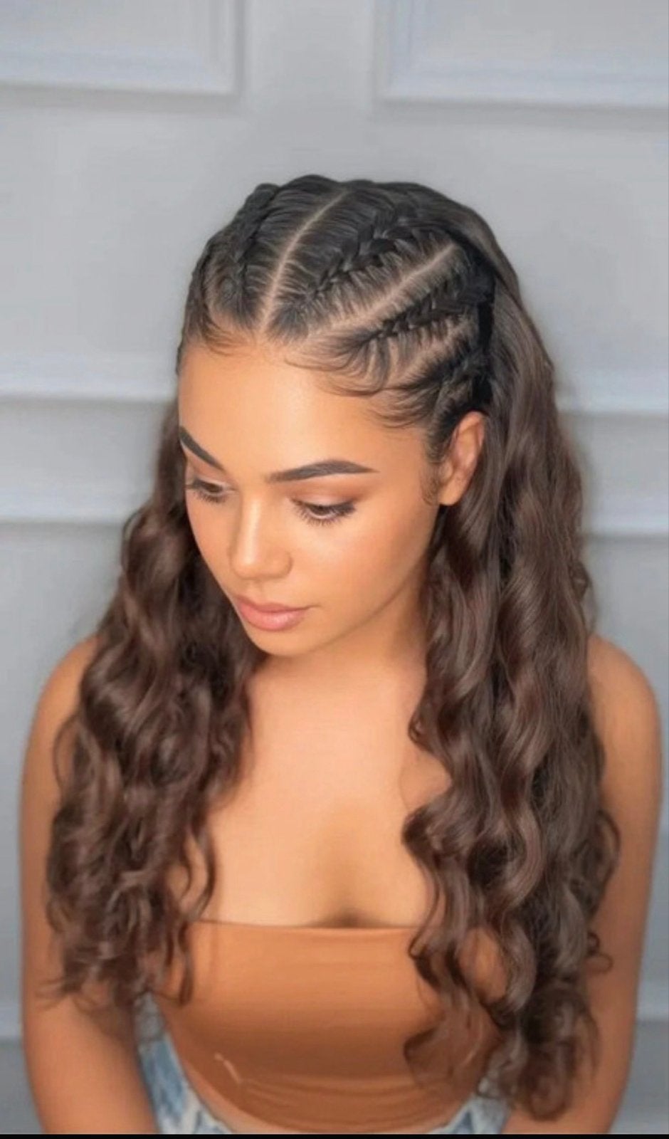 Haren vlechten boxbraids cornrows, Ophalen