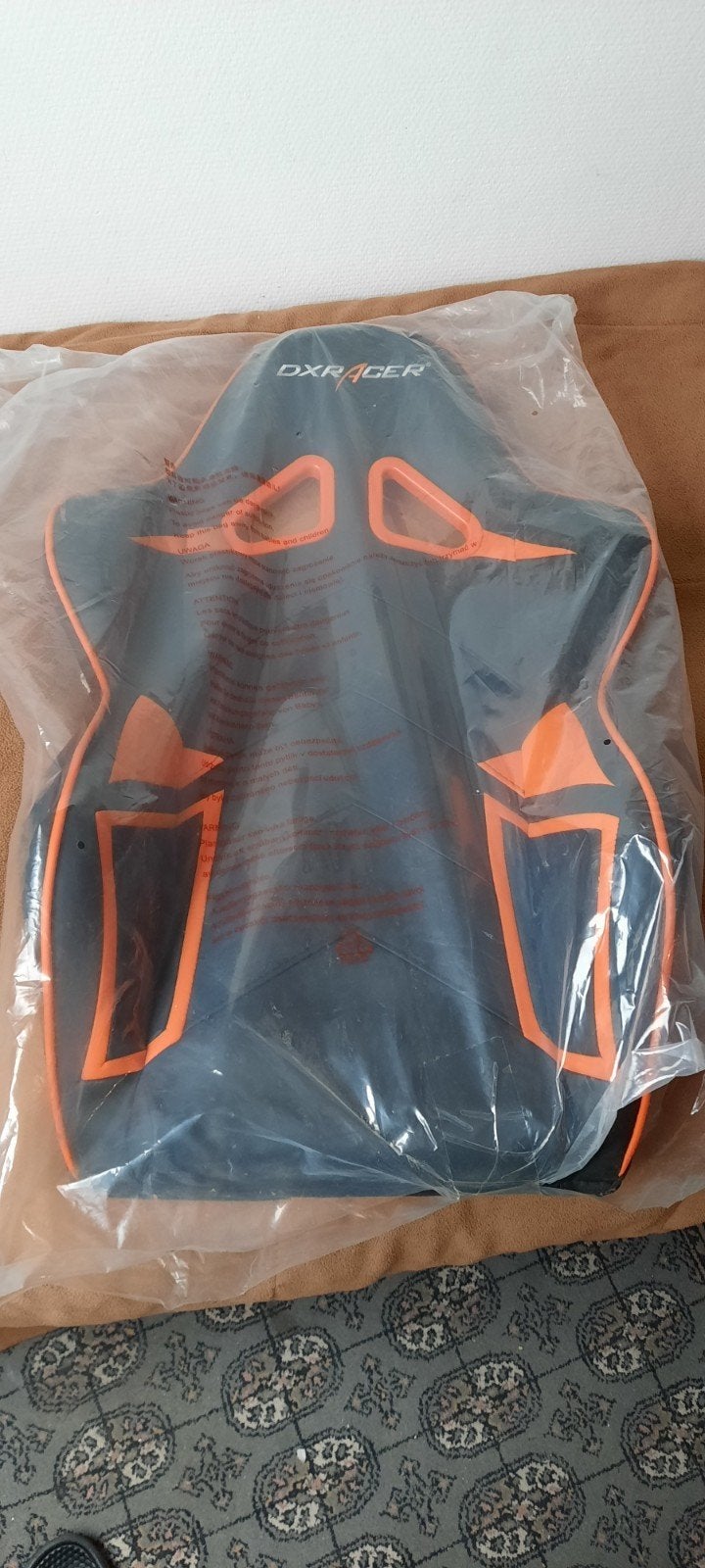 DXRacer Gaming Stoel - Nieuw in Verpakking, Zwart, Gaming, Ergonomisch, Nieuw, Ophalen of Verzenden