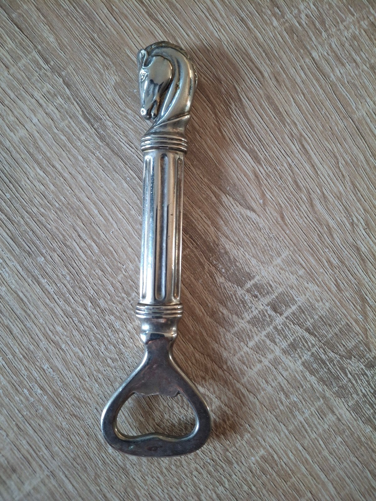 Flessenopener met schaakstuk paard handvat, 15 cm, Ophalen of Verzenden