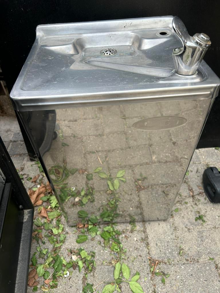 Roestvrijstalen waterkoeler, Witgoed en Apparatuur, Waterkoelers, Ophalen, Gebruikt, Waterkoeler