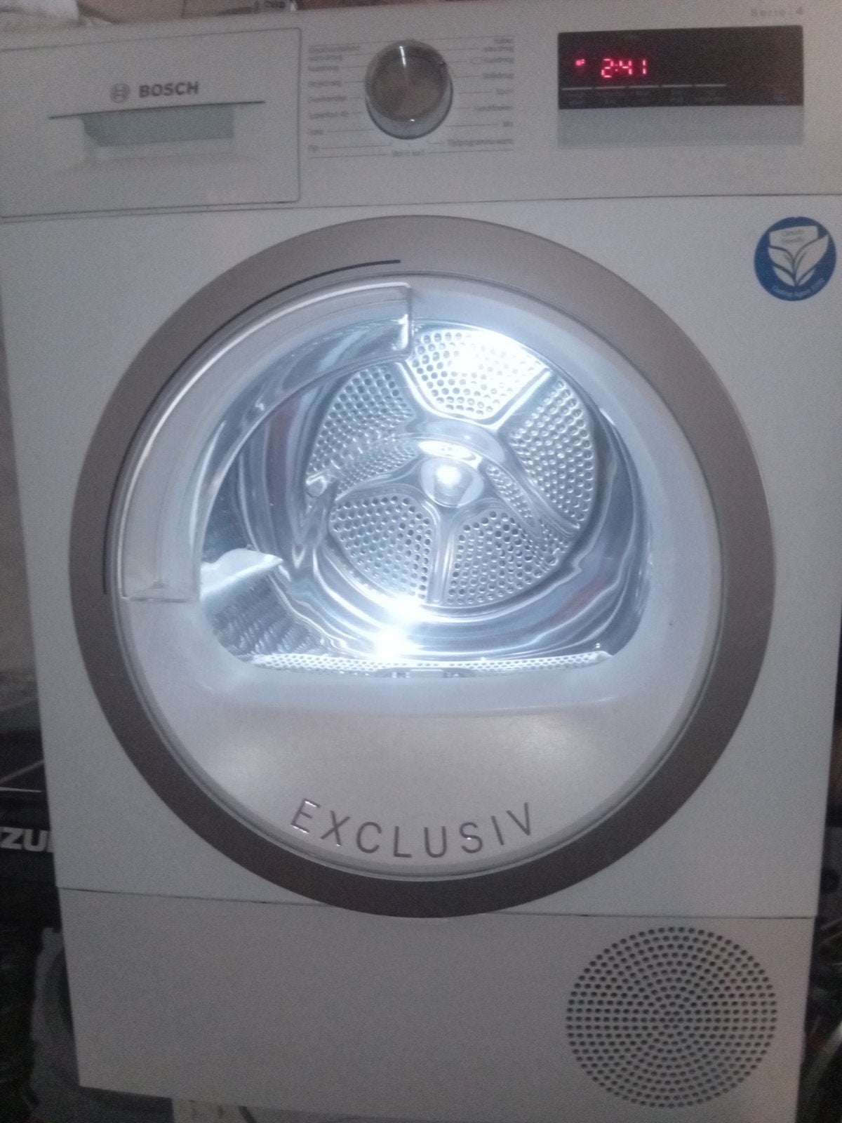 Bosch Serie 4 Exclusiv Condensdroger, Witgoed en Apparatuur, Anti-kreukfase, 8 tot 10 kg, Ophalen of Verzenden, Zo goed als nieuw