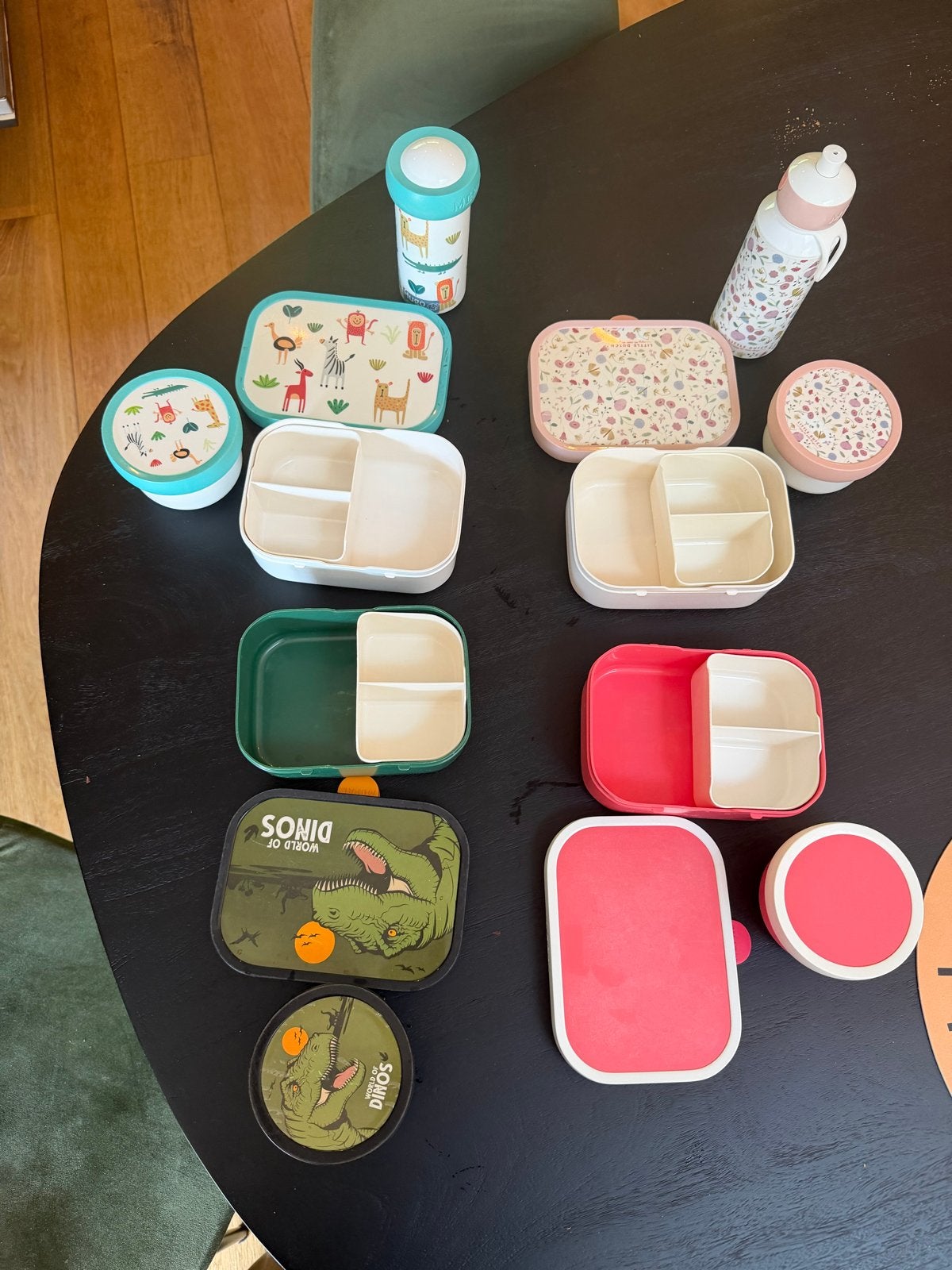 Mepal lunchboxen en drinkbekers - diverse sets, Ophalen of Verzenden, Gebruikt