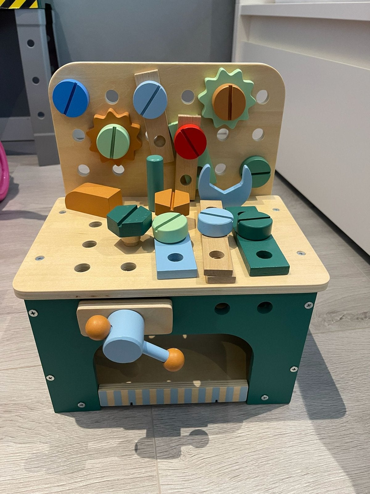 Houten Werkbank Speelgoed voor Kinderen, Ophalen of Verzenden, Zo goed als nieuw