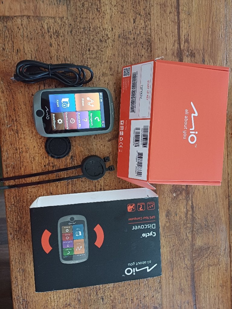 Mio cyclo discover, Fietsen en Brommers, Fietsaccessoires | Fietscomputers, Ophalen, GPS, Zo goed als nieuw