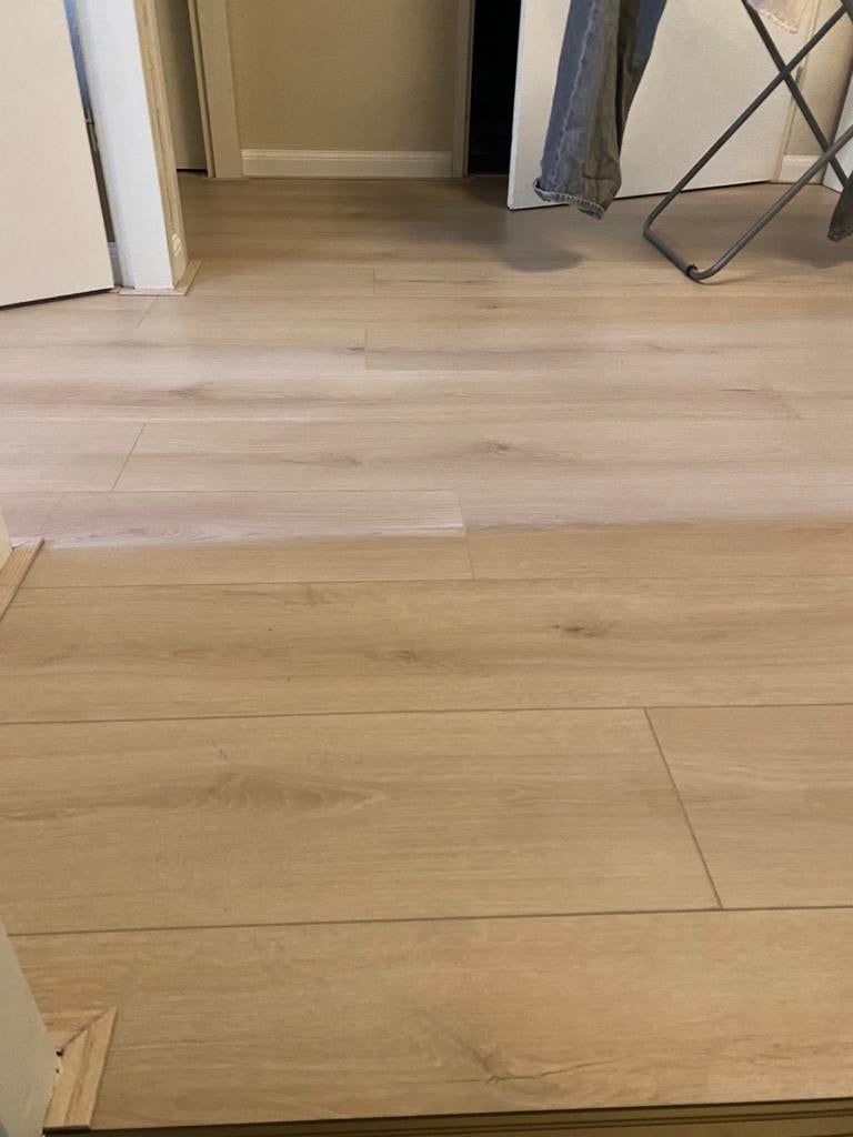 Laminaat , 2 soorten, Bruin, Nieuw, Ophalen of Verzenden, 10 tot 25 m²