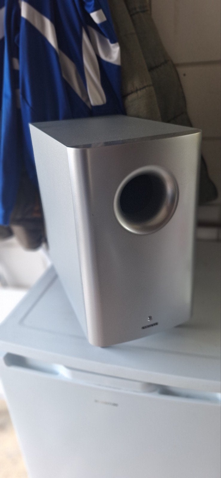 Onkyo speakerset met actieve subwoofer (SKW-501), Ophalen, Gebruikt, Speakerset, 60 tot 120 watt