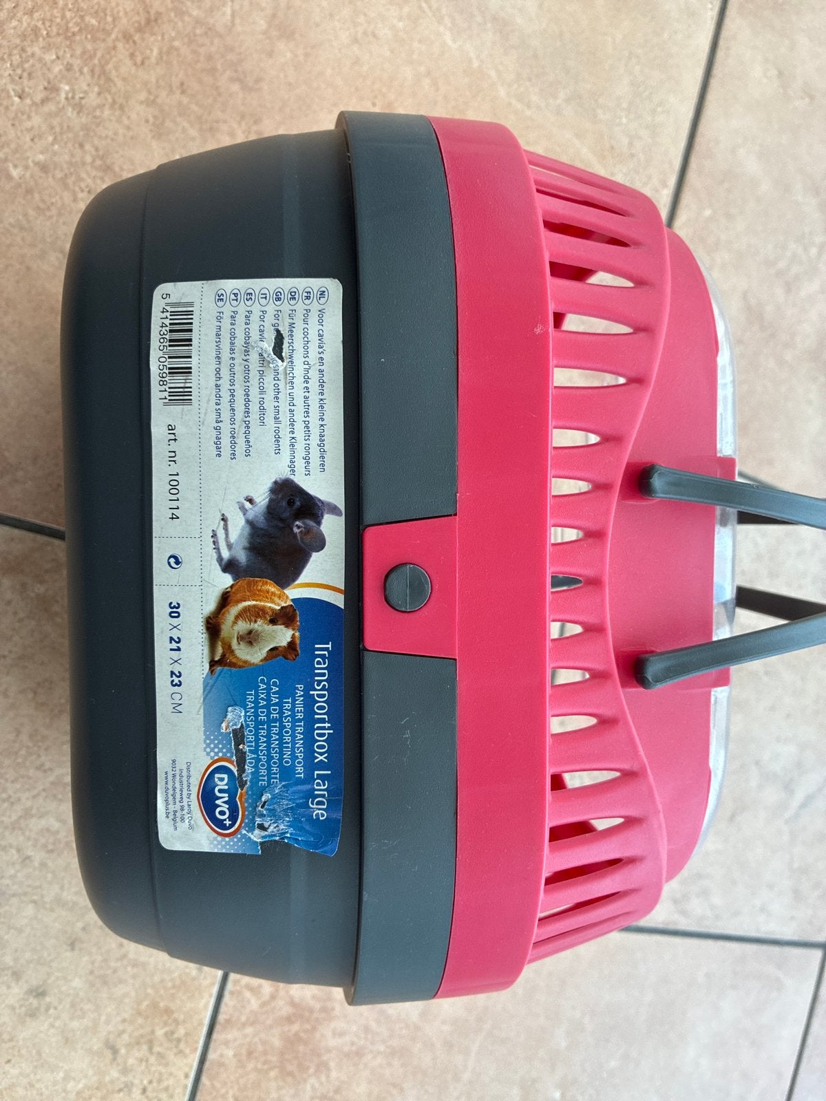 Transport box knaagdieren, Dieren en Toebehoren, Ophalen, Nieuw