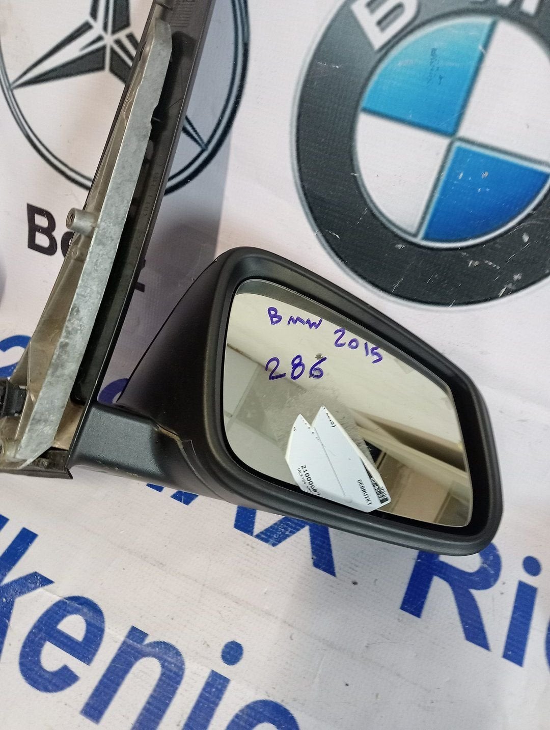 Bmw 3Serie F30 F35 F31 Buitenspiegel Rechts 2015, Gebruikt, -, -, Ophalen of Verzenden