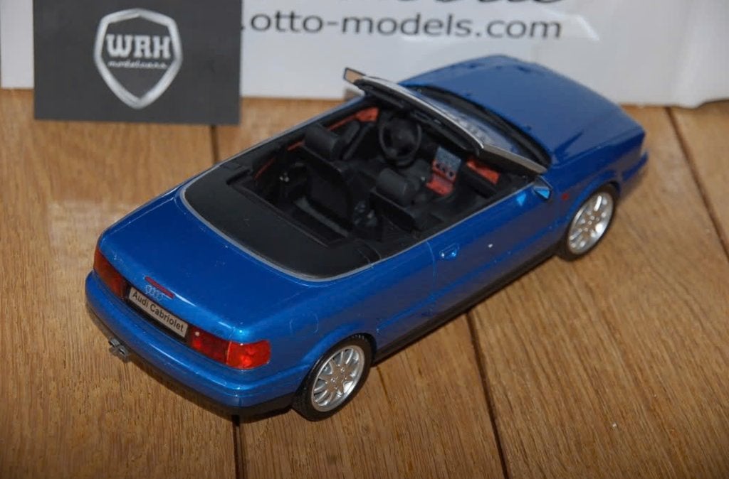 1:18 AUDI 80 CABRIO blue Otto mobile OT825 in box WRH, Verzenden, Zo goed als nieuw, Auto, OttOMobile