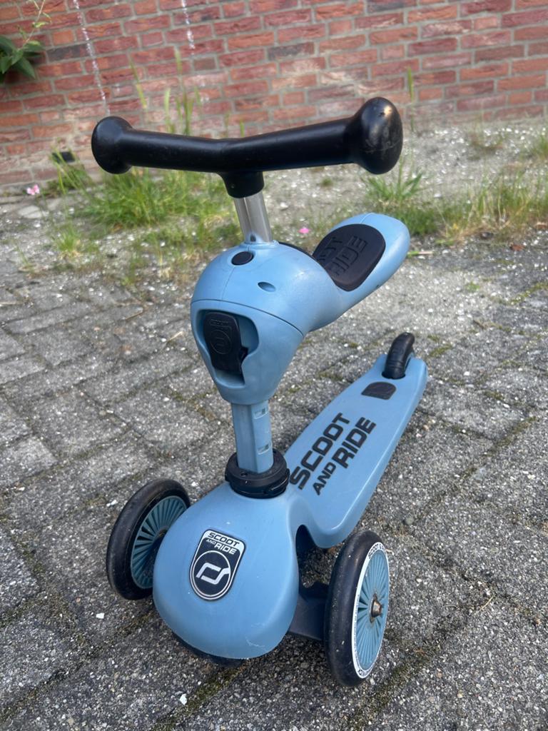 Scoot and Ride Highwaykick 1 Loopfiets/Step - Zo goed als ni, Ophalen, Zo goed als nieuw, Overige typen
