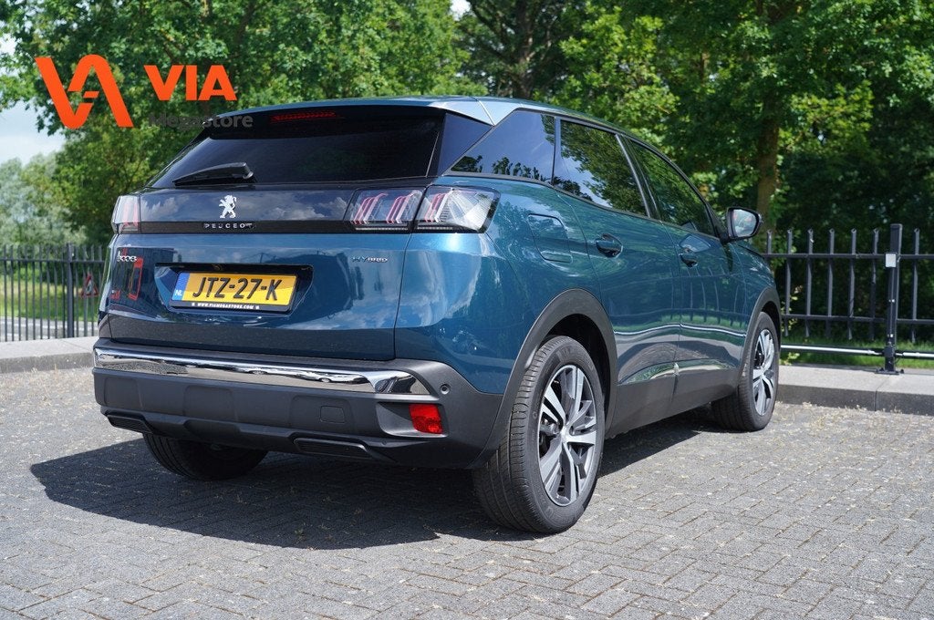 Peugeot 3008 1.6 PHEV Allure 225pk | Navi | ACC | 360 camera, Auto's, Peugeot, Huisgarantie, Met garantie (alle), Blauw, Plug-in hybride