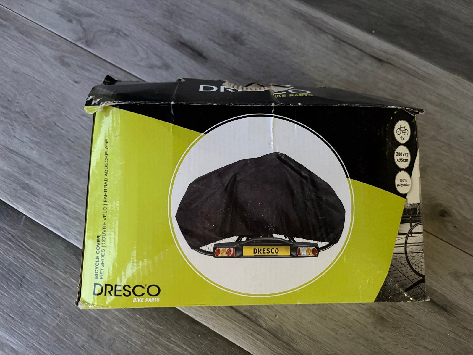 Nieuwe DRESCO fietsendrager hoes voor 2 fietsen, Ophalen, Nieuw