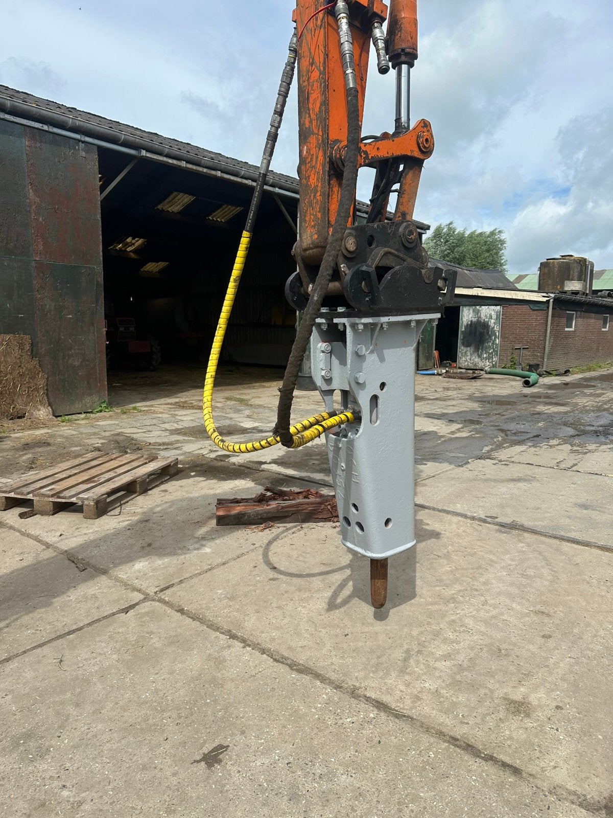 Hydraulische sloophamer CW 10, Ophalen