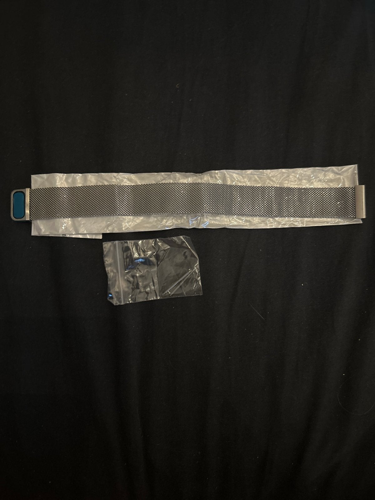 Nieuwe stalen horlogeband, zilverkleurig, Ophalen of Verzenden, Nieuw, Zilver, Staal