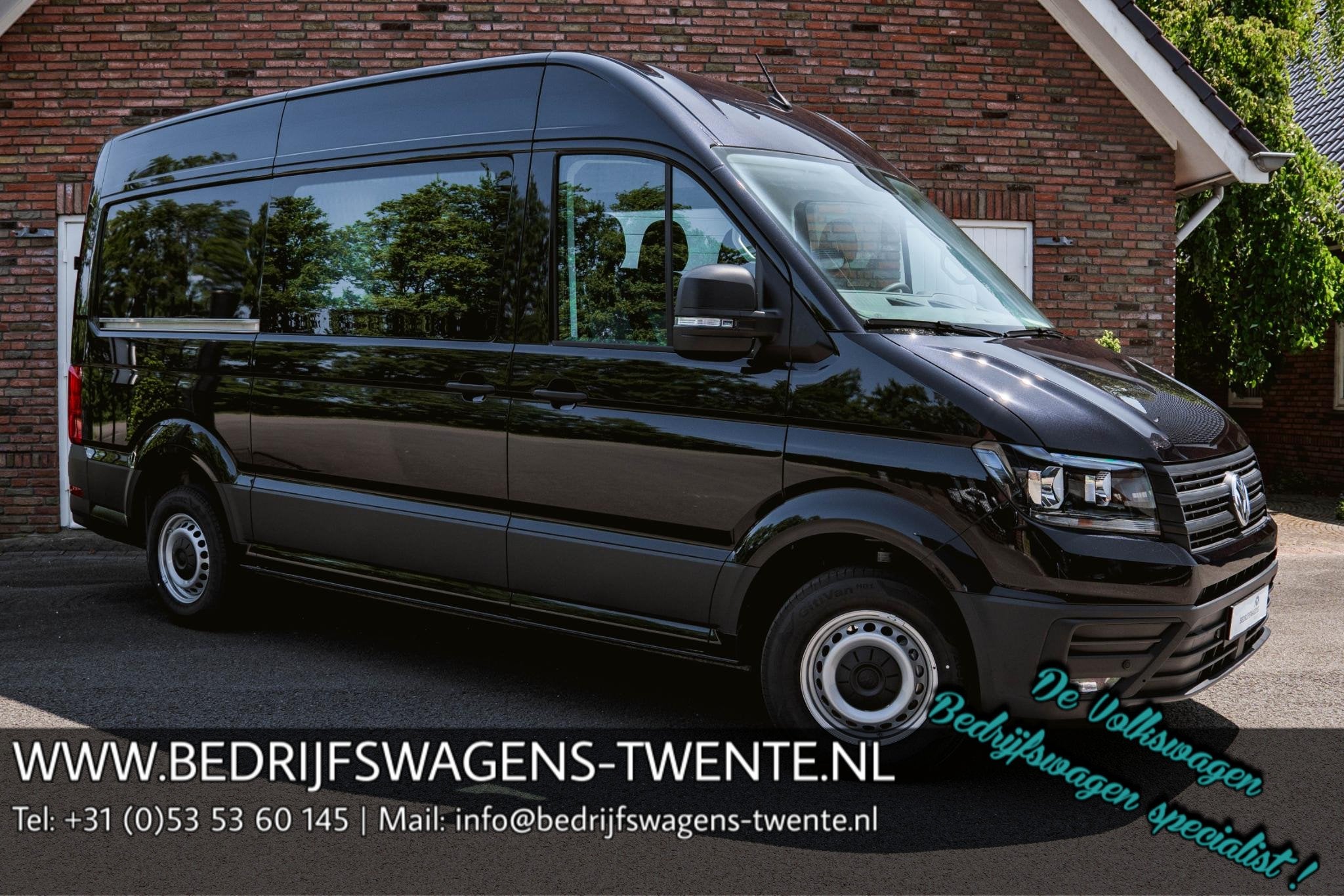 Volkswagen Crafter 2.0 TDI 140PK Automaat L3H3 Comfortline D, Stof, Gebruikt, Euro 6, 4 cilinders
