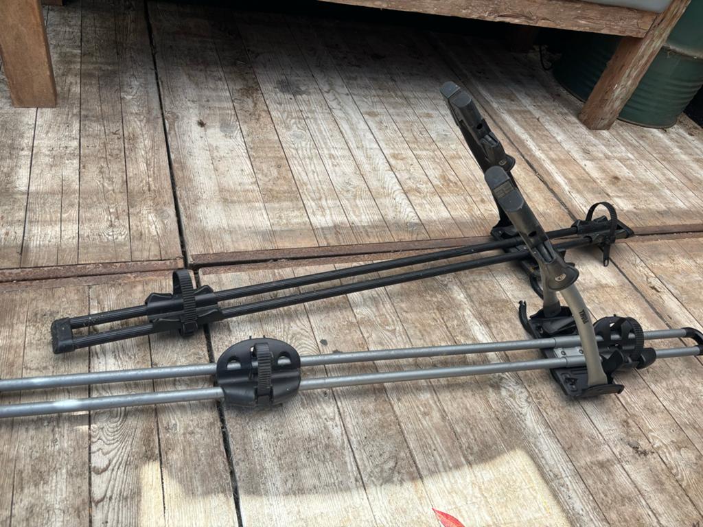 Thule fietsdragers voor dakmontage, Ophalen, Dakdrager