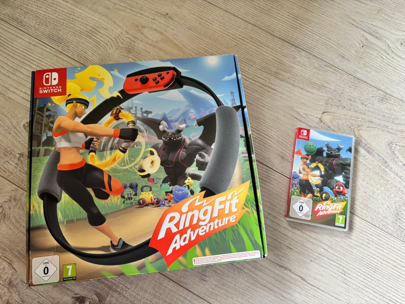 Ring Fit Adventure, 1 speler, Ophalen of Verzenden, Zo goed als nieuw, Sport