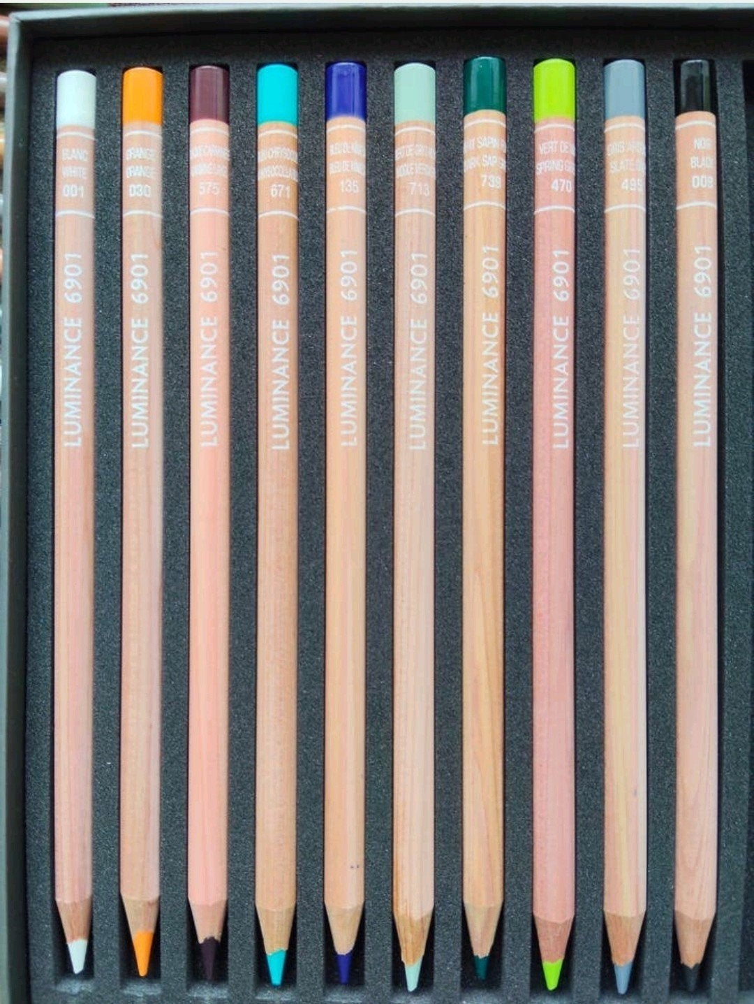 10 Caran d'Ache Luminance 6901 kleurpotloden Nieuw, Ophalen, Nieuw
