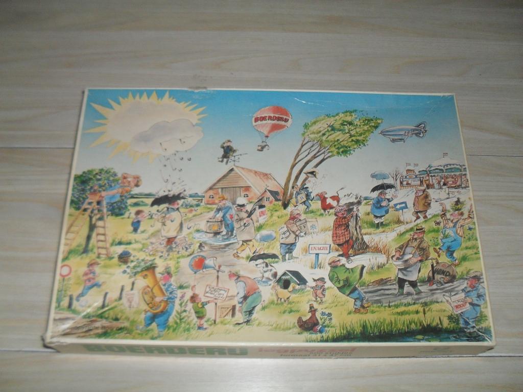 Boerderij puzzle 500 stukjes, Ophalen, 500 t/m 1500 stukjes, Gebruikt, Legpuzzel
