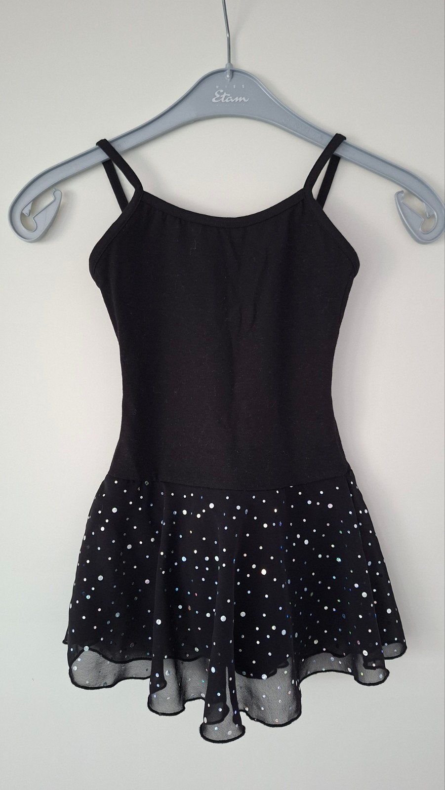 Papillon balletpakje zwart met glitters, maat 10, Ophalen of Verzenden, Zo goed als nieuw, Kleding