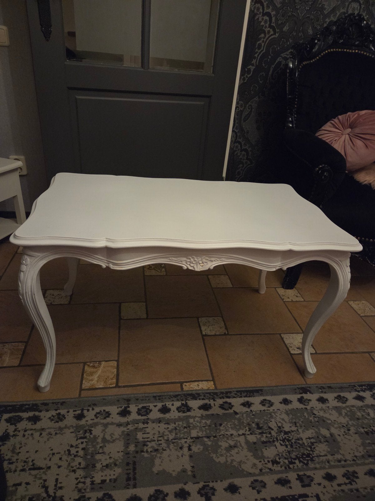 Een mooie queen ann salontafel, Ophalen