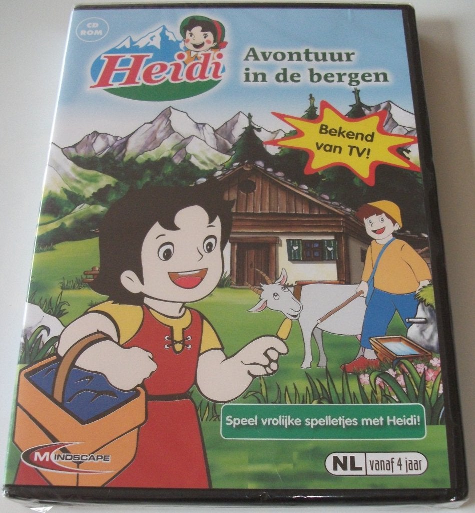 PC Game *** HEIDI *** Avontuur in de Bergen *NIEUW*, Spelcomputers en Games, Puzzel en Educatief, 1 speler, Nieuw, Ophalen of Verzenden