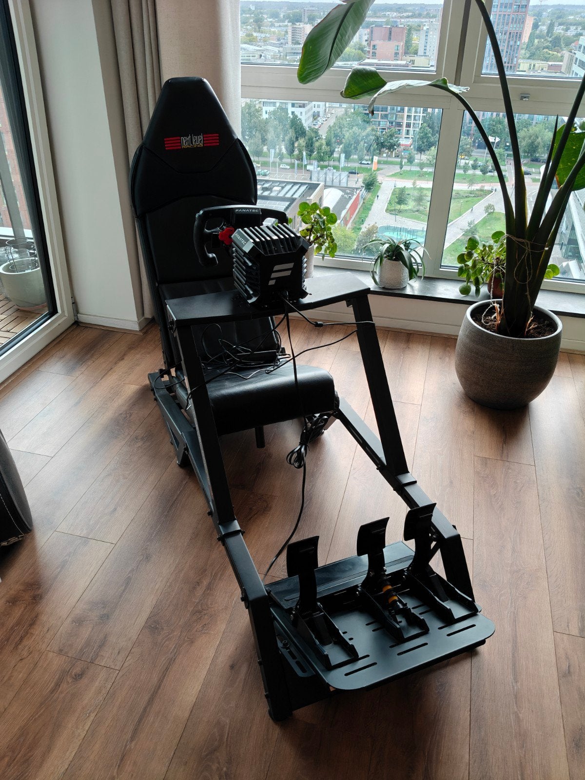 Next Level Racing F-GT racestoel, Spelcomputers en Games, Ophalen, Gebruikt