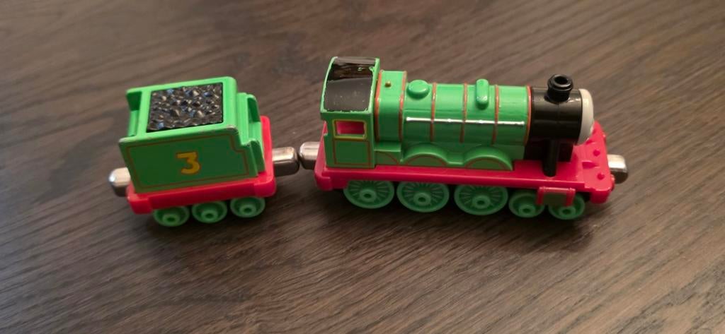 Thomas de Trein Henry locomotief met tender, Ophalen of Verzenden, Gebruikt