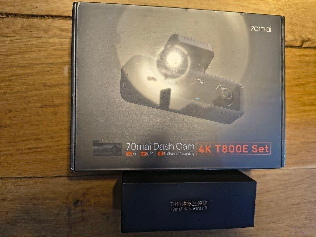 70mai T800E Dash cam Set 4K HDR Dashcam Voor + Achter, 70mai, Nieuw, Ophalen of Verzenden, 70mai