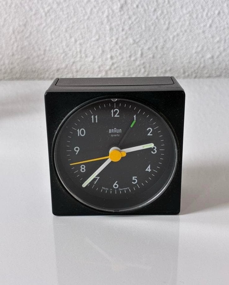 Braun wekker 4746/AB1 Dieter Rams, Witgoed en Apparatuur, Ophalen of Verzenden, Zo goed als nieuw, Analoog