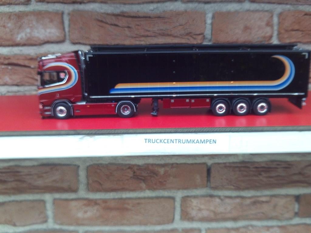 Tekno  Scania  NGR  Highline  Patrick  van  der  Mark., Hobby en Vrije tijd, Modelauto's | 1:50, Ophalen of Verzenden, Nieuw, Bus of Vrachtwagen