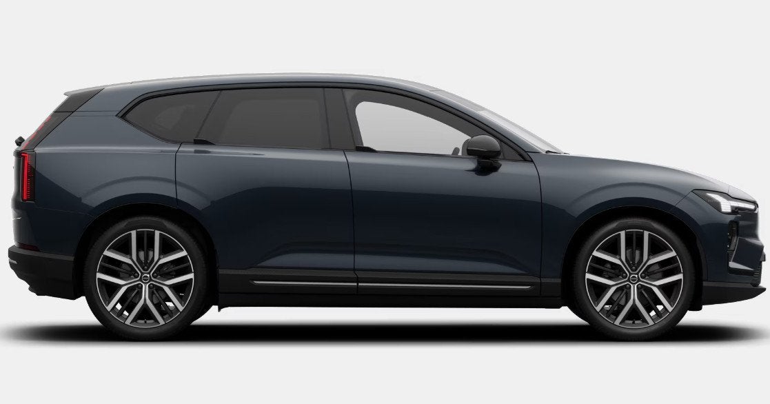 Volvo EX60 P10 AWD Ultra 95 kWh Privacy glass | Ventilatie |, Auto's, Volvo, Automaat, Gebruikt, Overige modellen, Blauw