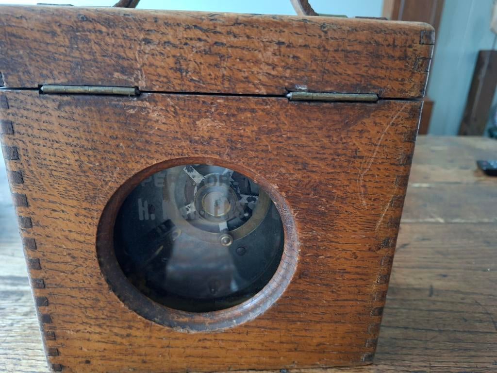 Oude duivenklok, Antiek en Kunst, Antiek | Klokken, Ophalen of Verzenden