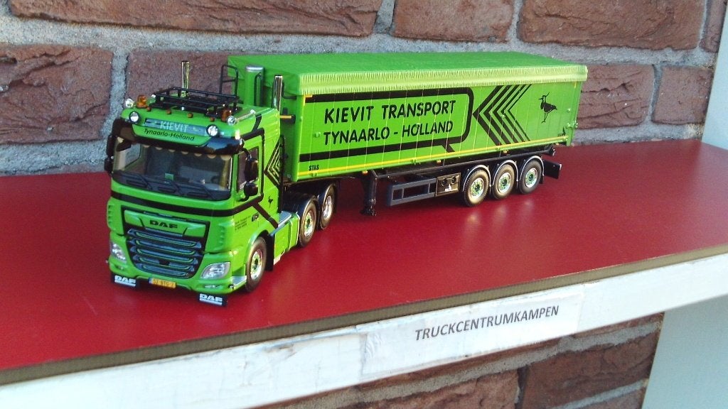 WSI  Daf  XF  Space  Cab  6 x 2  van  Kievit  Transport.