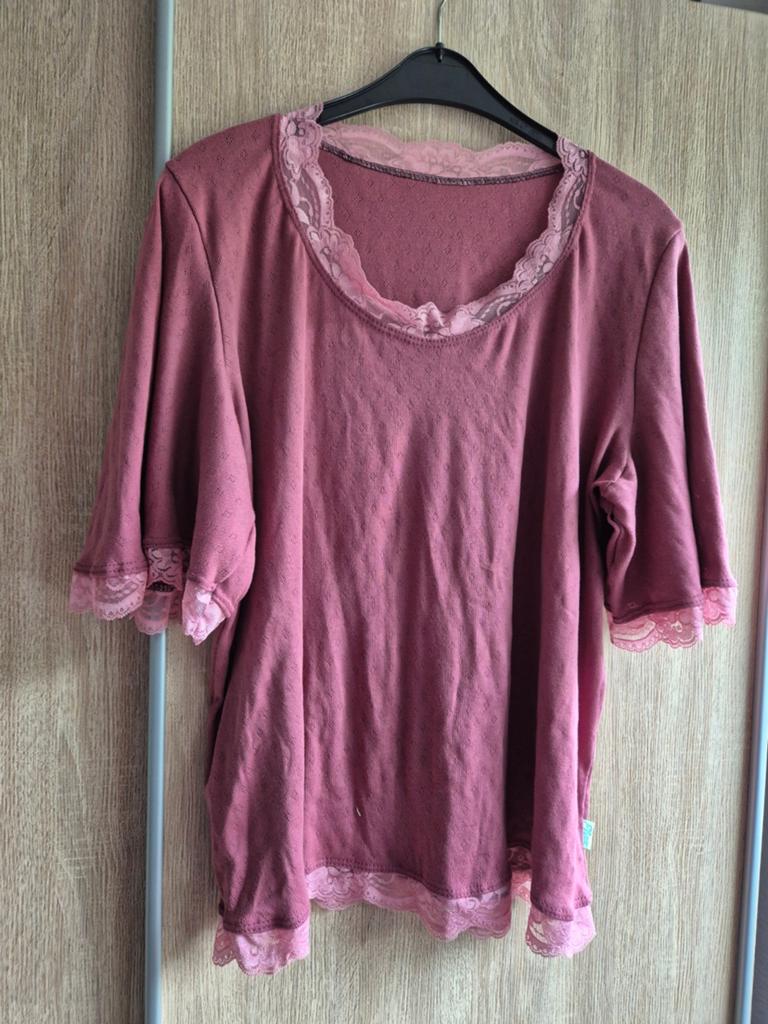 Zgan, shirt van Elizz maat 50, Kleding | Dames, Ophalen of Verzenden, Zo goed als nieuw, Korte mouw, Maat 46/48 (XL) of groter